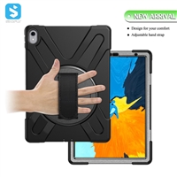 silicone PC with handle strap case for ipad pro 11